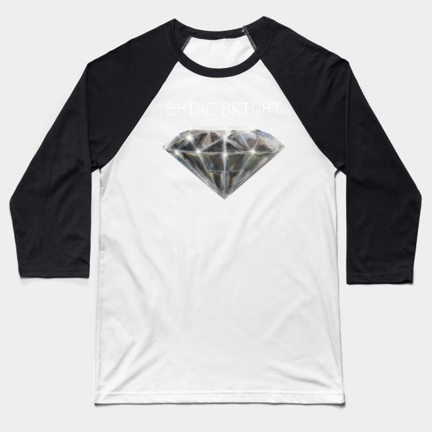 Shrine Bright Diamond Baseball T-Shirt by DesignsBySaxton